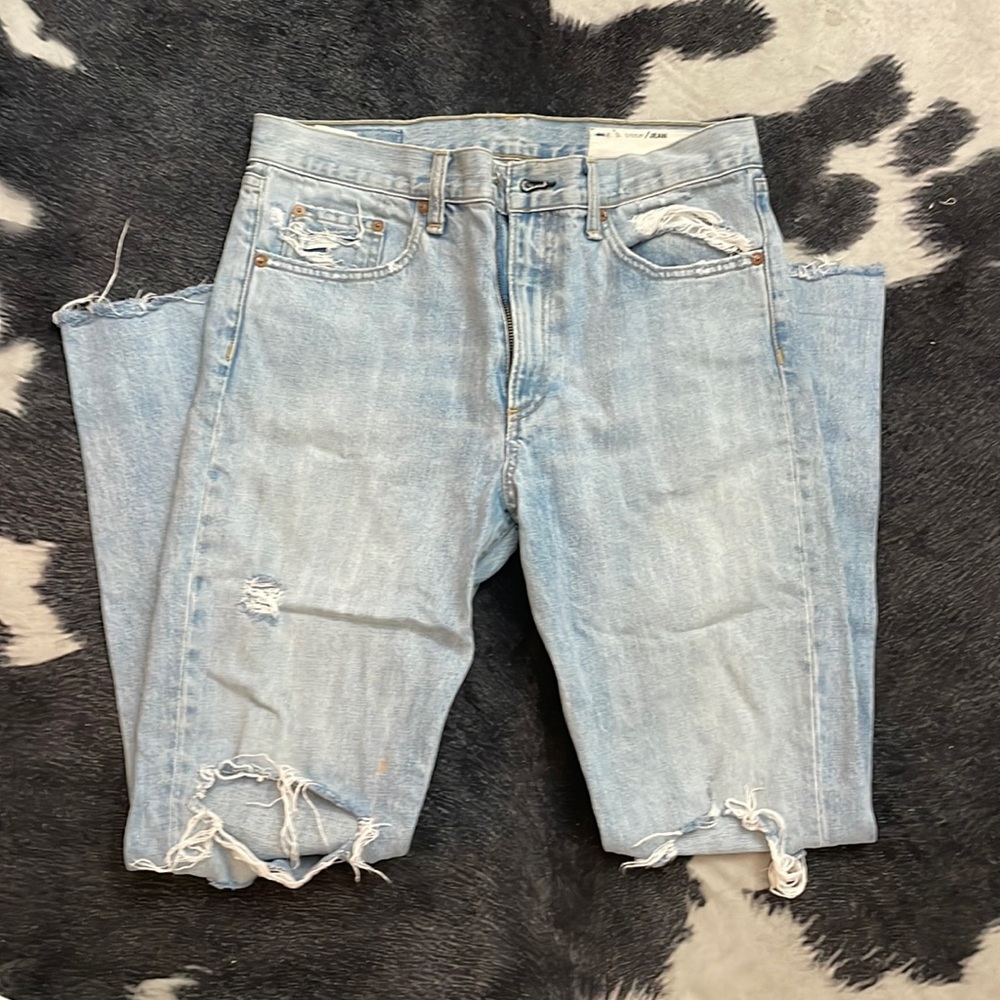 Rag and bone distressed jeans